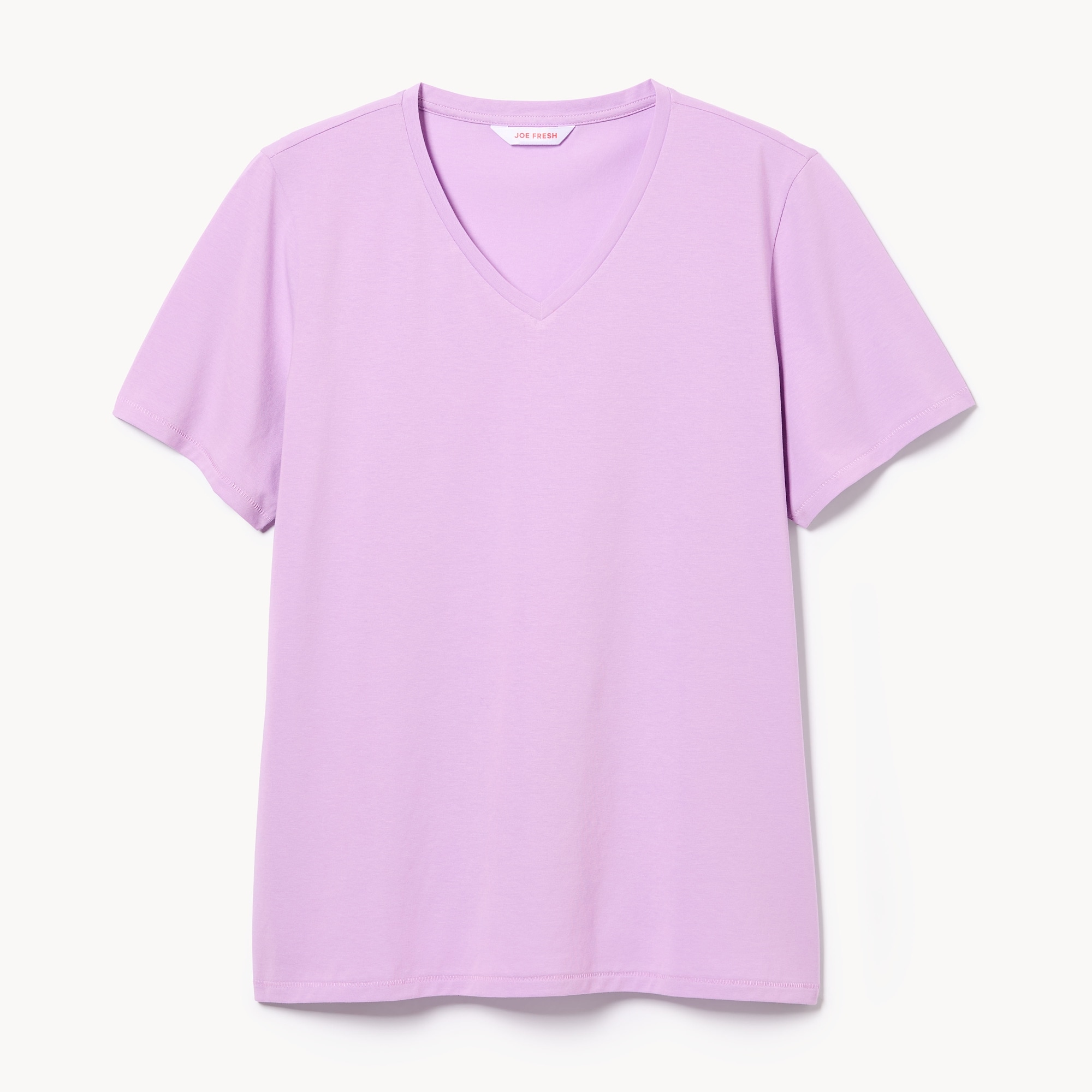 T-shirt à col en V à coupe classique