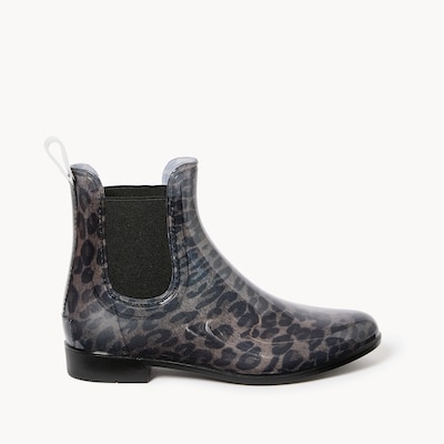 Chelsea Rain Boots - Brown Mix