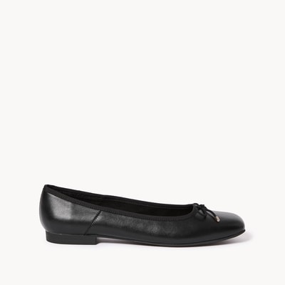 Ballerines à bout carré - Noir