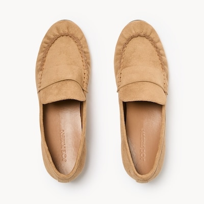 Gathered Loafers