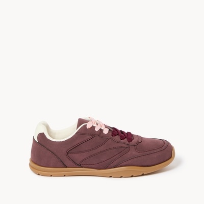 Retro Sneakers - Burgundy