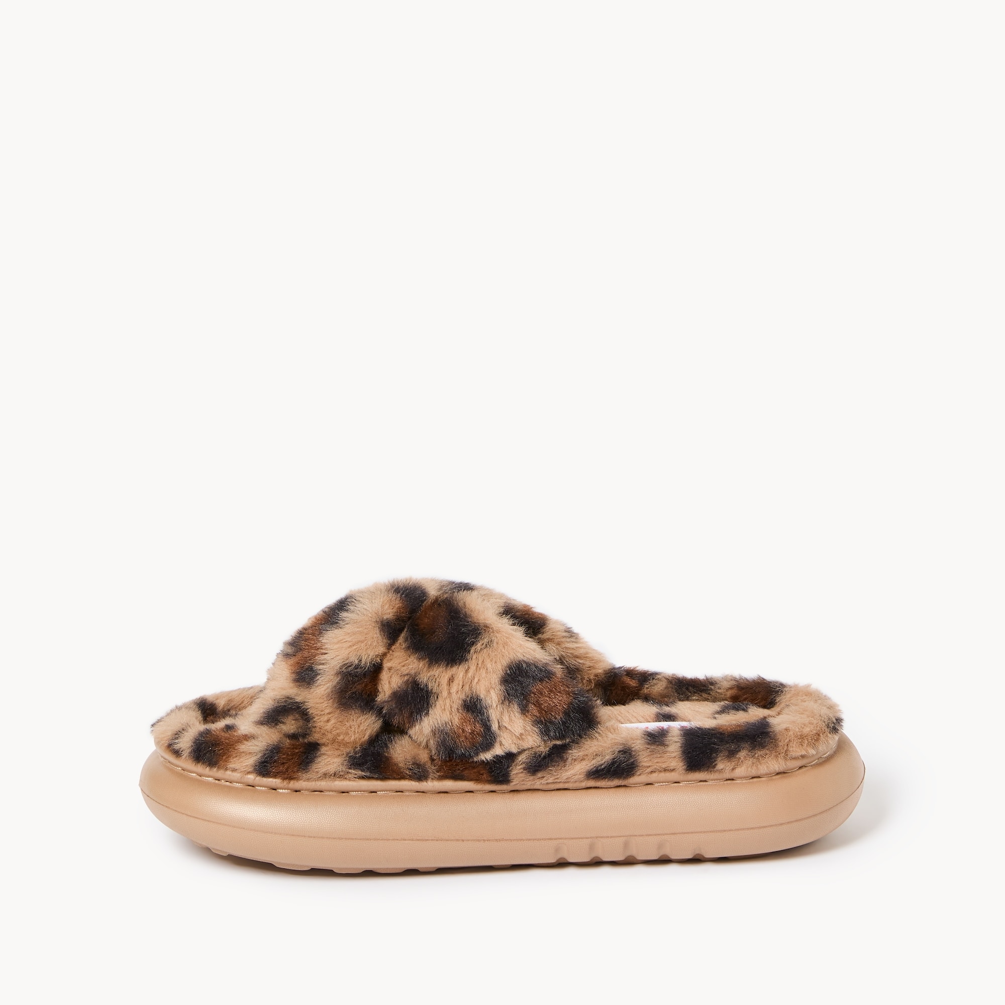 Faux Fur Slides