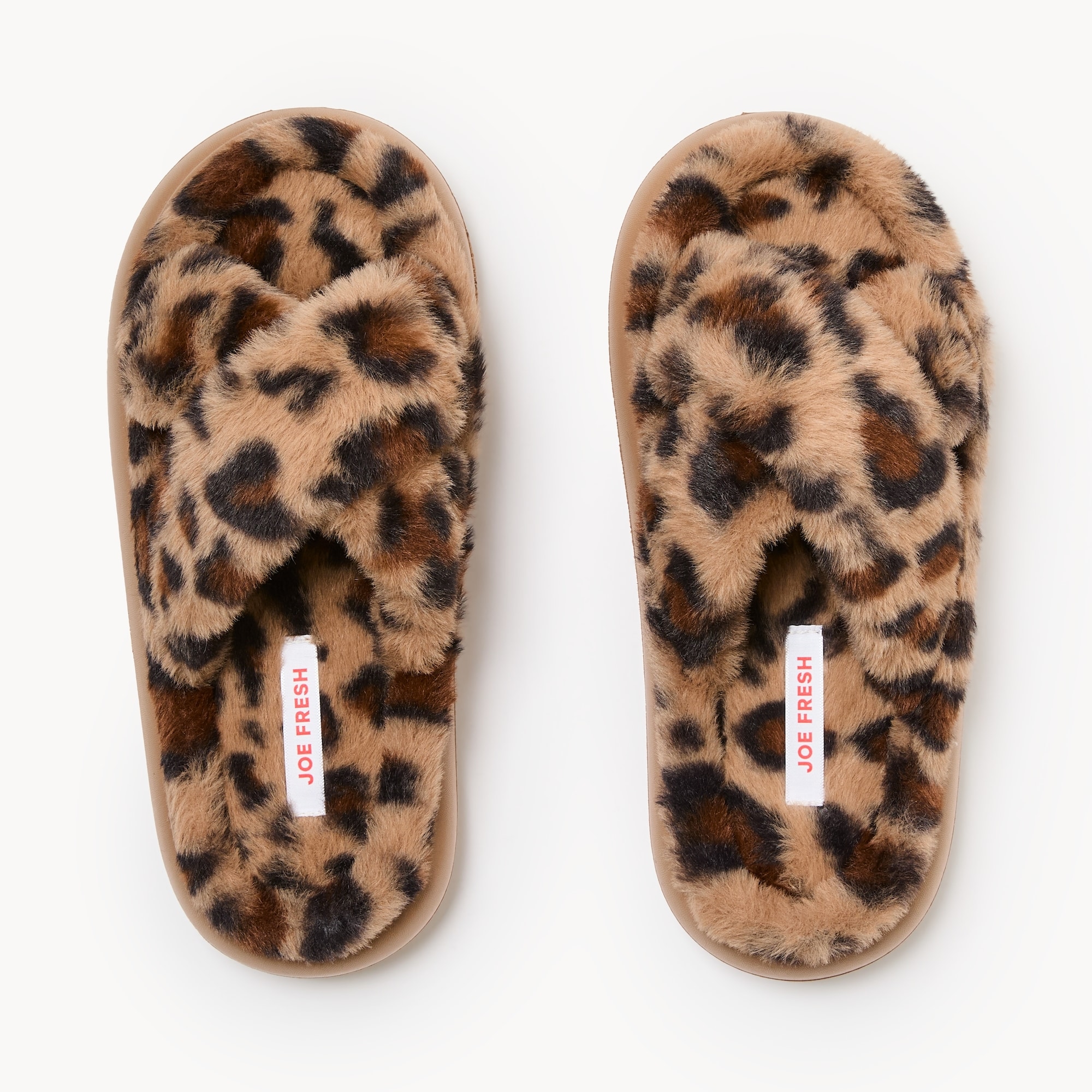 Faux Fur Slides