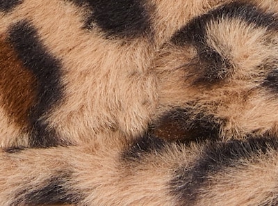 Faux Fur Slides