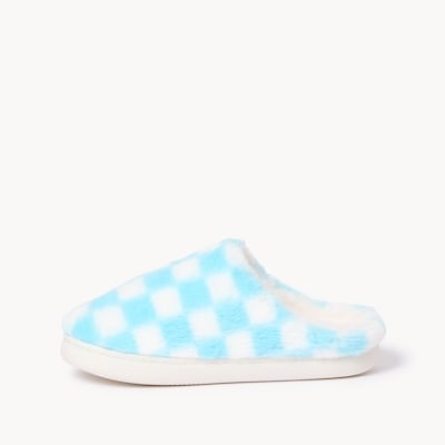 Checkered Slippers