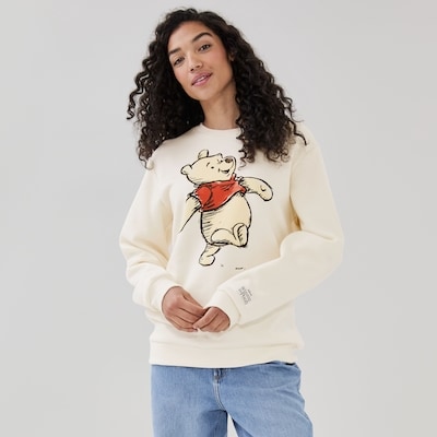Chandail en molleton Winnie l’ourson de Disney - Beige