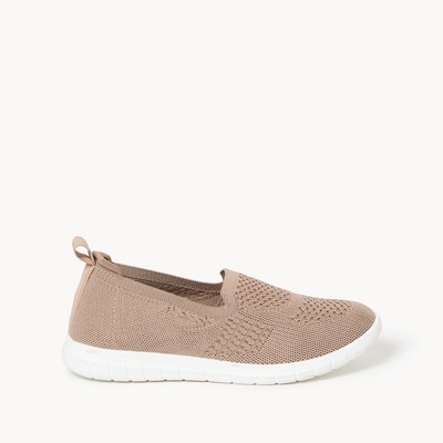 Knit Sneakers - Taupe