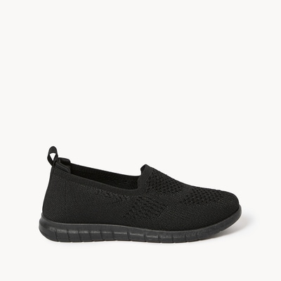 Knit Sneakers - Black