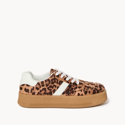 Platform Sneakers - Brown