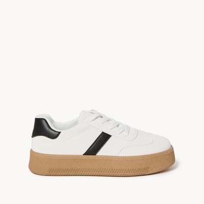 Platform Sneakers - White