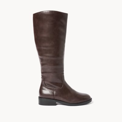 Tall Riding Boots - Dark Brown
