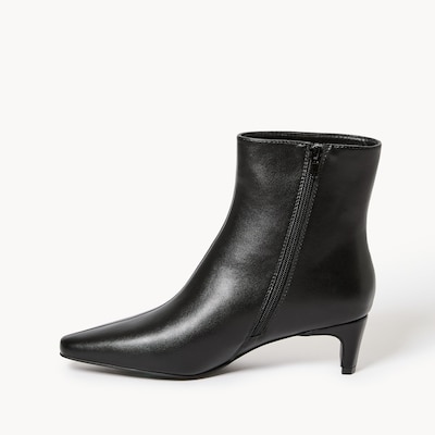 Kitten Heel Ankle Boots