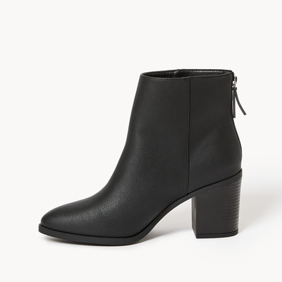 Block Heel Ankle Boots