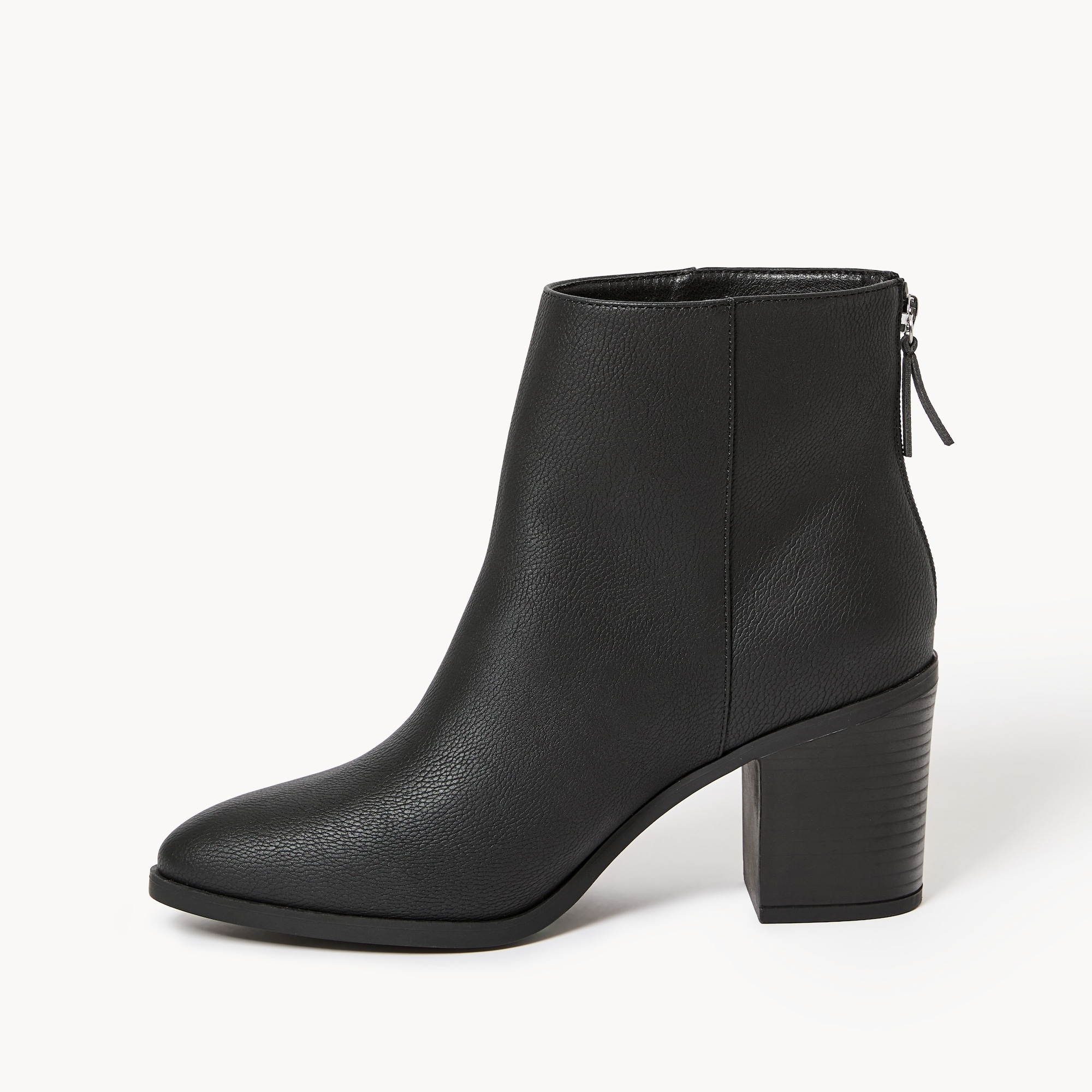 Block Heel Ankle Boots