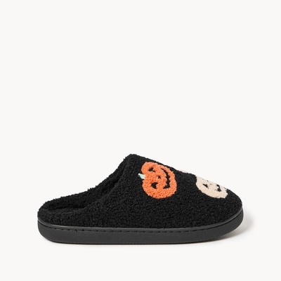 Pumpkin Slippers - Black
