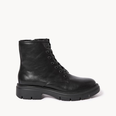 Bottes à lacets - Noir