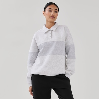 Active Rugby Polo Shirt - Light Grey Mix