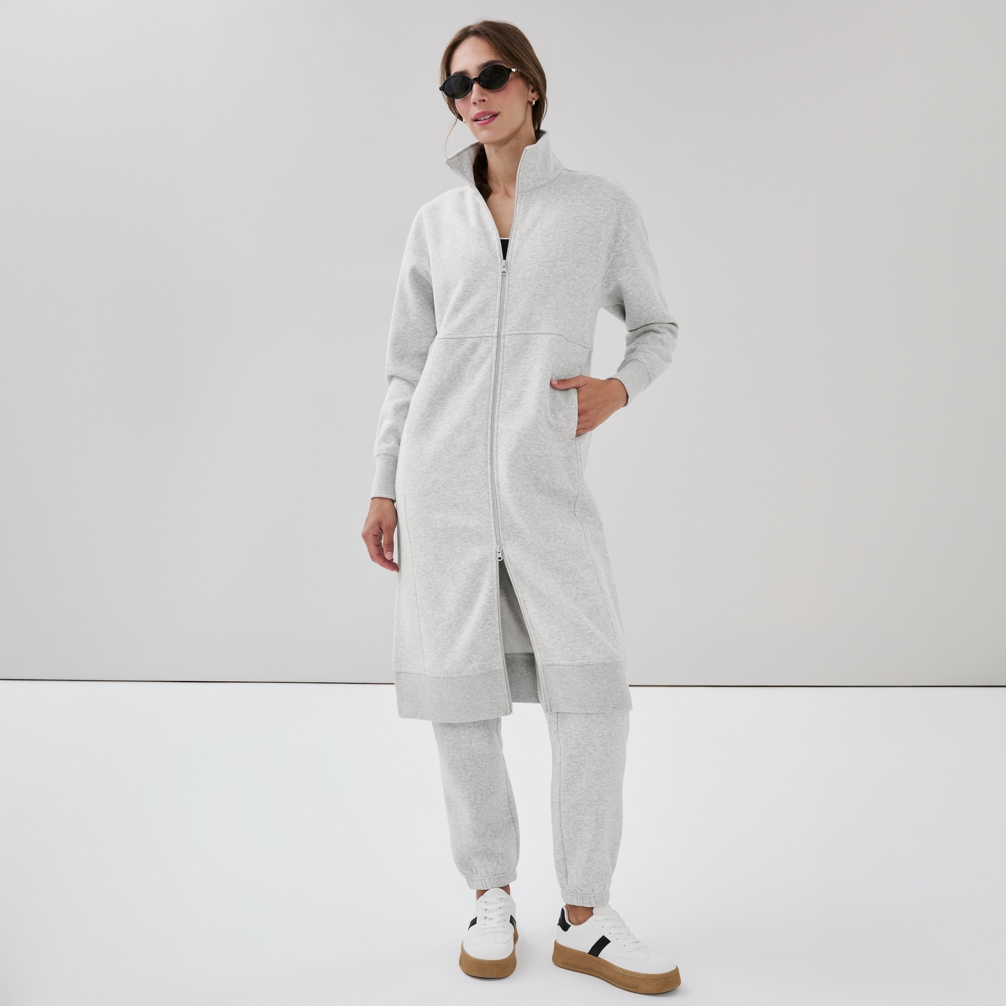 CozyFleece Long Jacket