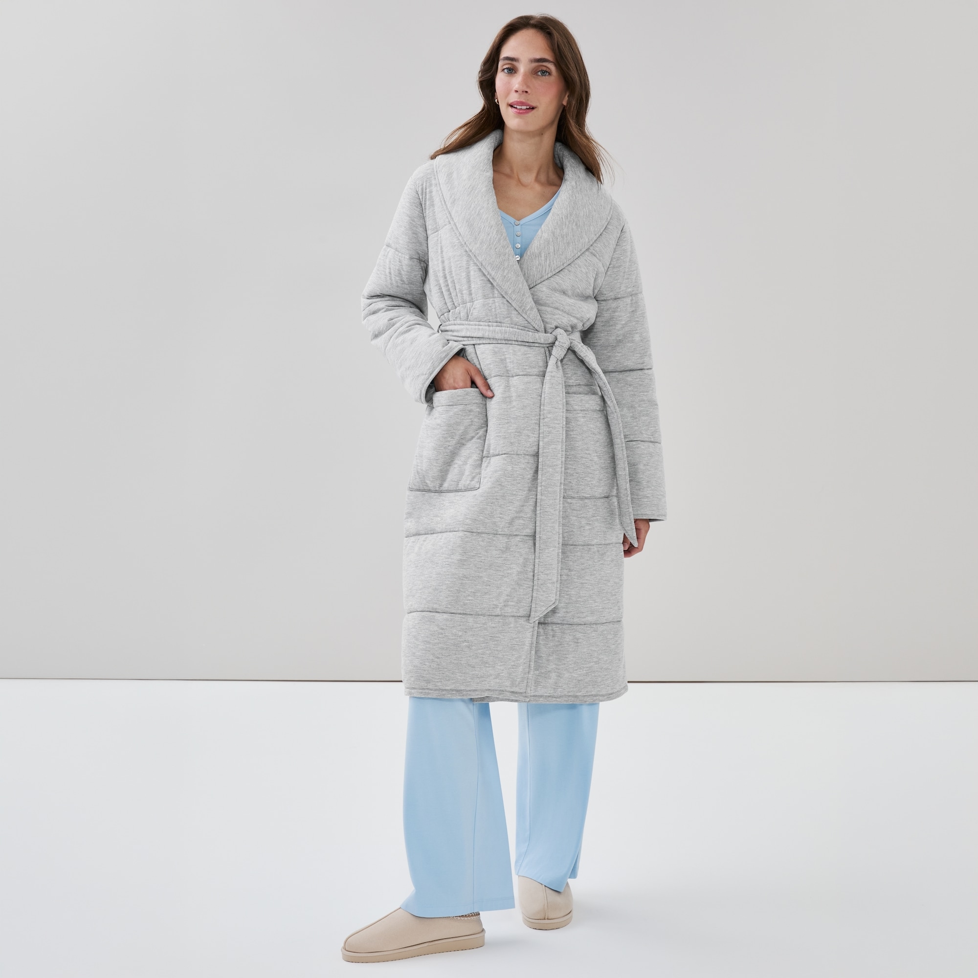 Quilted Sleep Robe