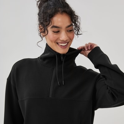 Active SoftWash Pullover - Black