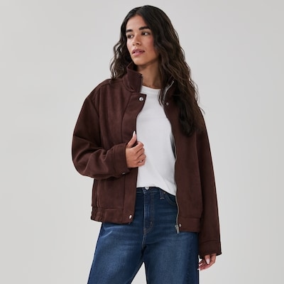 Joe Fresh Blouson d’aviateur en similisuède 1 ea, 59,00 $/1ch
