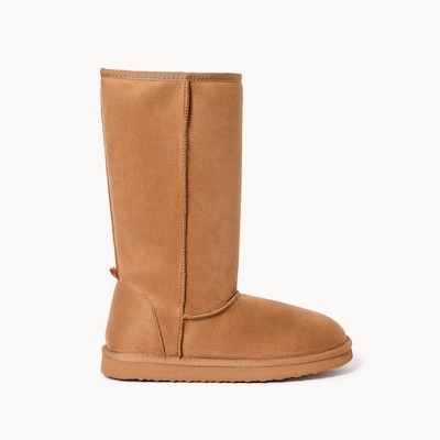 Tall Cozy Boots - Light Brown
