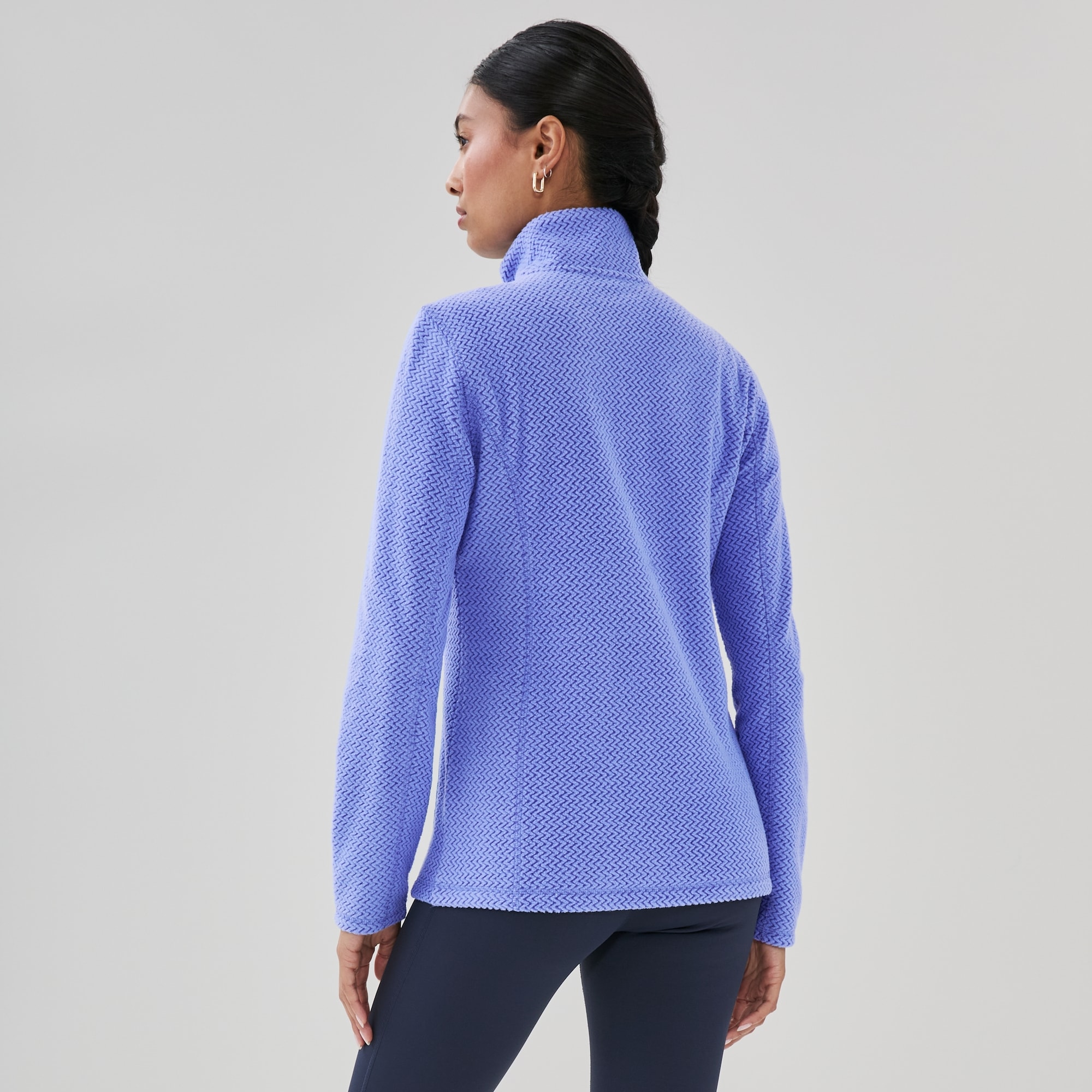 Veste sport en micromolleton