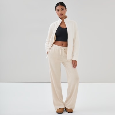 Active Microfleece Jacket - Cream