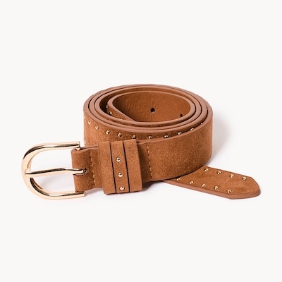 Studded Belt - Brown