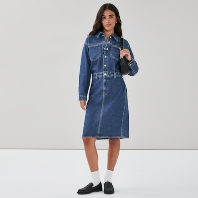 Levi Strauss Signature™ Gold Denim Dress - Medium Wash