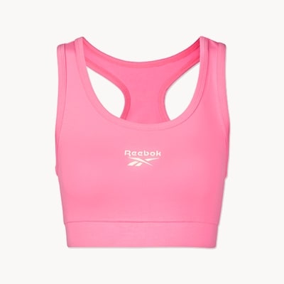 Reebok Cotton Bralette - Bright Pink