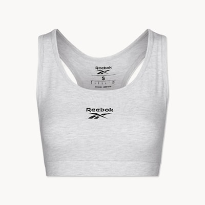 Reebok Cotton Bralette - Silver