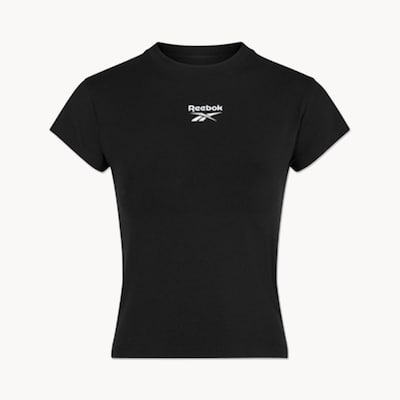 Reebok Cap Sleeve T-Shirt - Black