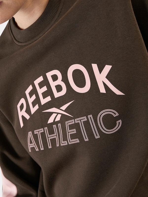 Reebok Fleece Sweatshirt - Dark Brown