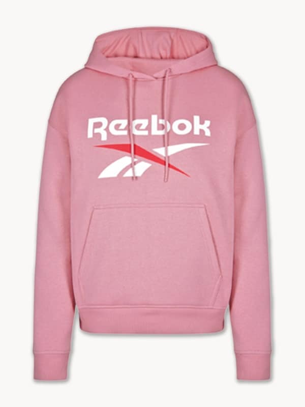 Reebok Logo Oversized Hoodie - Light Pink