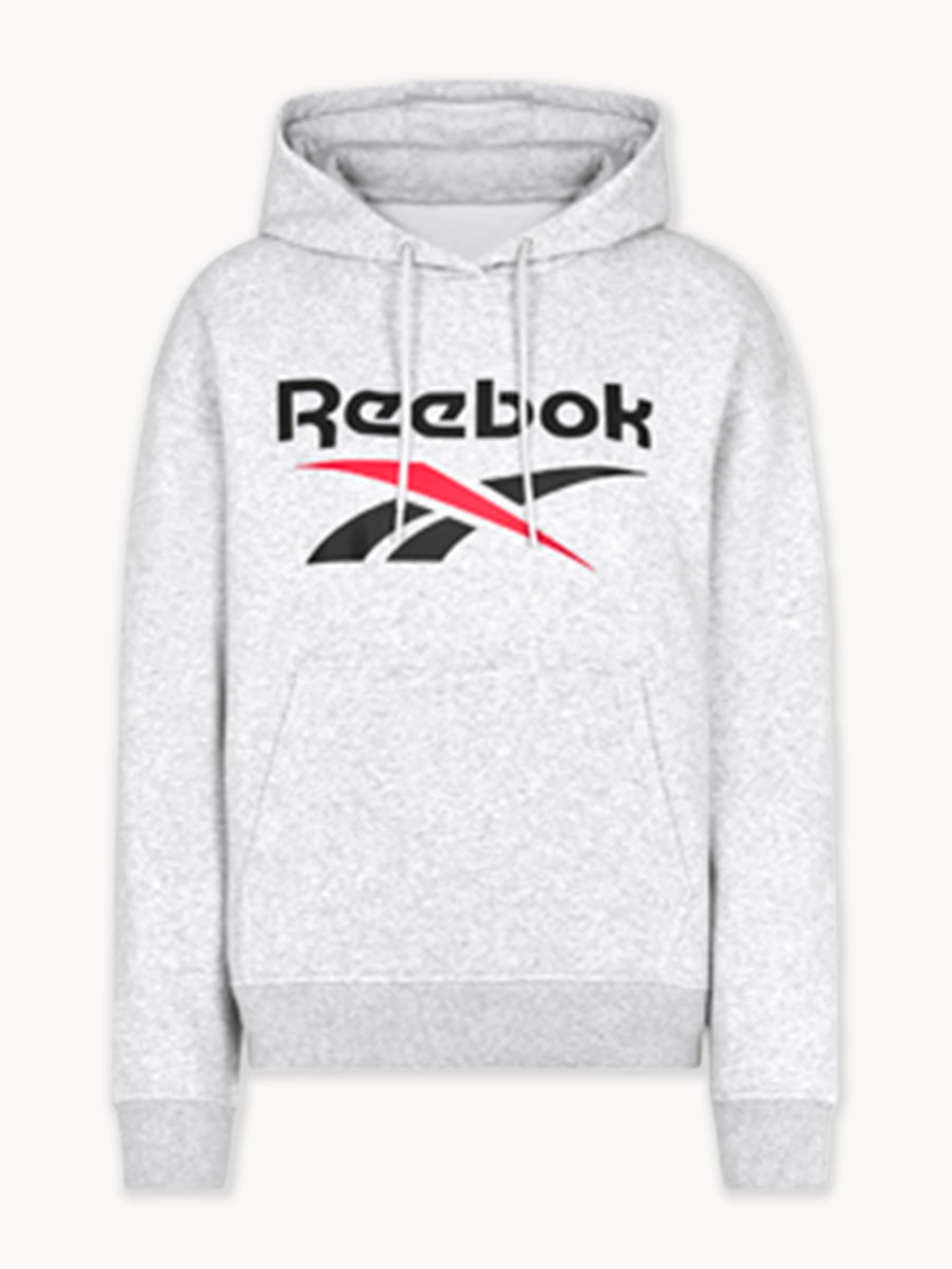 Haut à capuchon ample à logo Reebok
