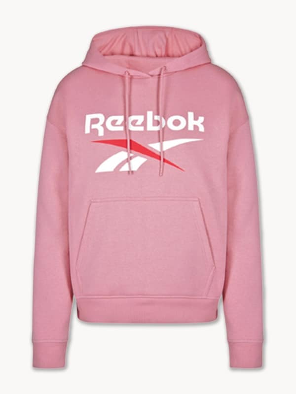 Reebok Logo Oversized Hoodie - Light Pink