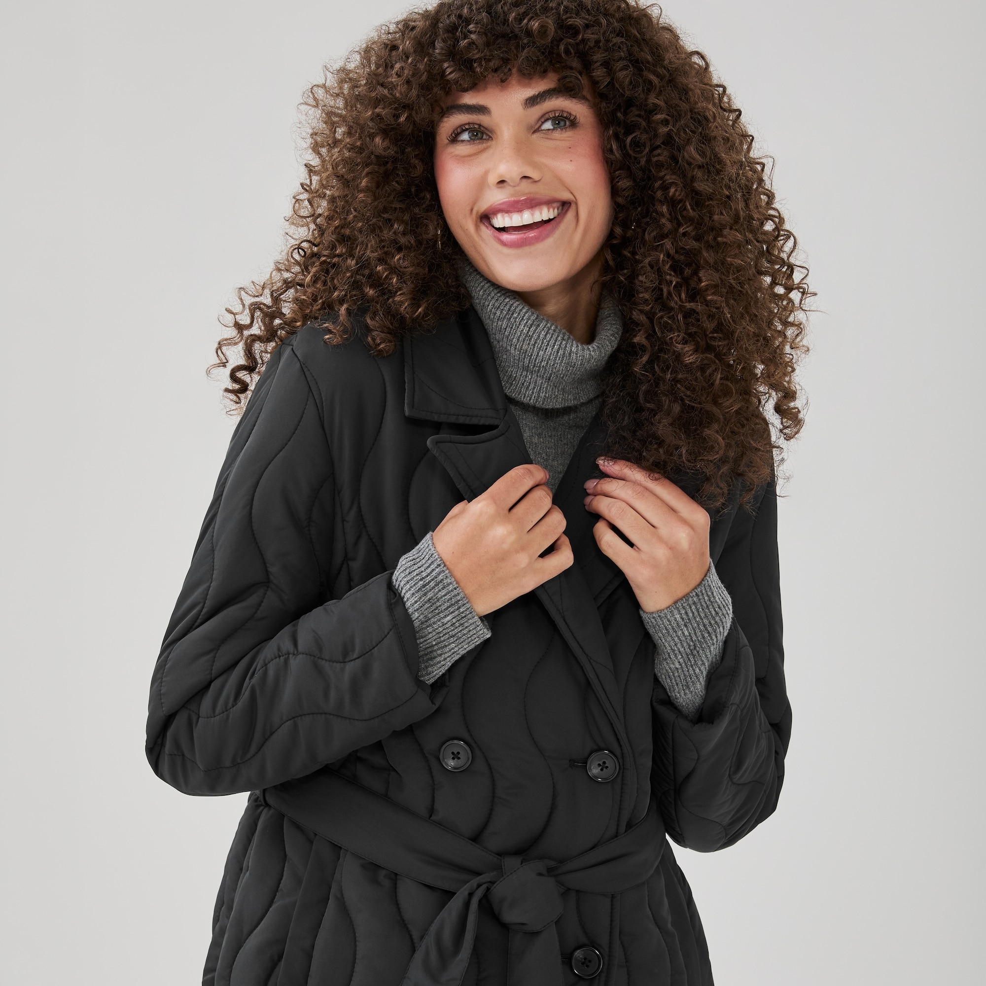 Veste matelassée à boutonnage double NVLT