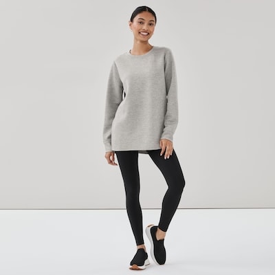 Novelti Classics Long Sweater - Light Grey