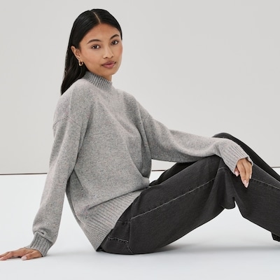 NVLT Crewneck Sweater - Grey