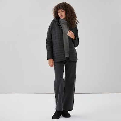 Veste matelassée dégradée Matix - Noir