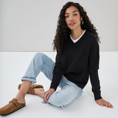 F6WR078615 SW PULLOVER,XL,BLK - JF Black