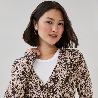 Joe Fresh F6WR079006 VS CARDIGAN, G, GR 1 ea, 35,00 $/1ch