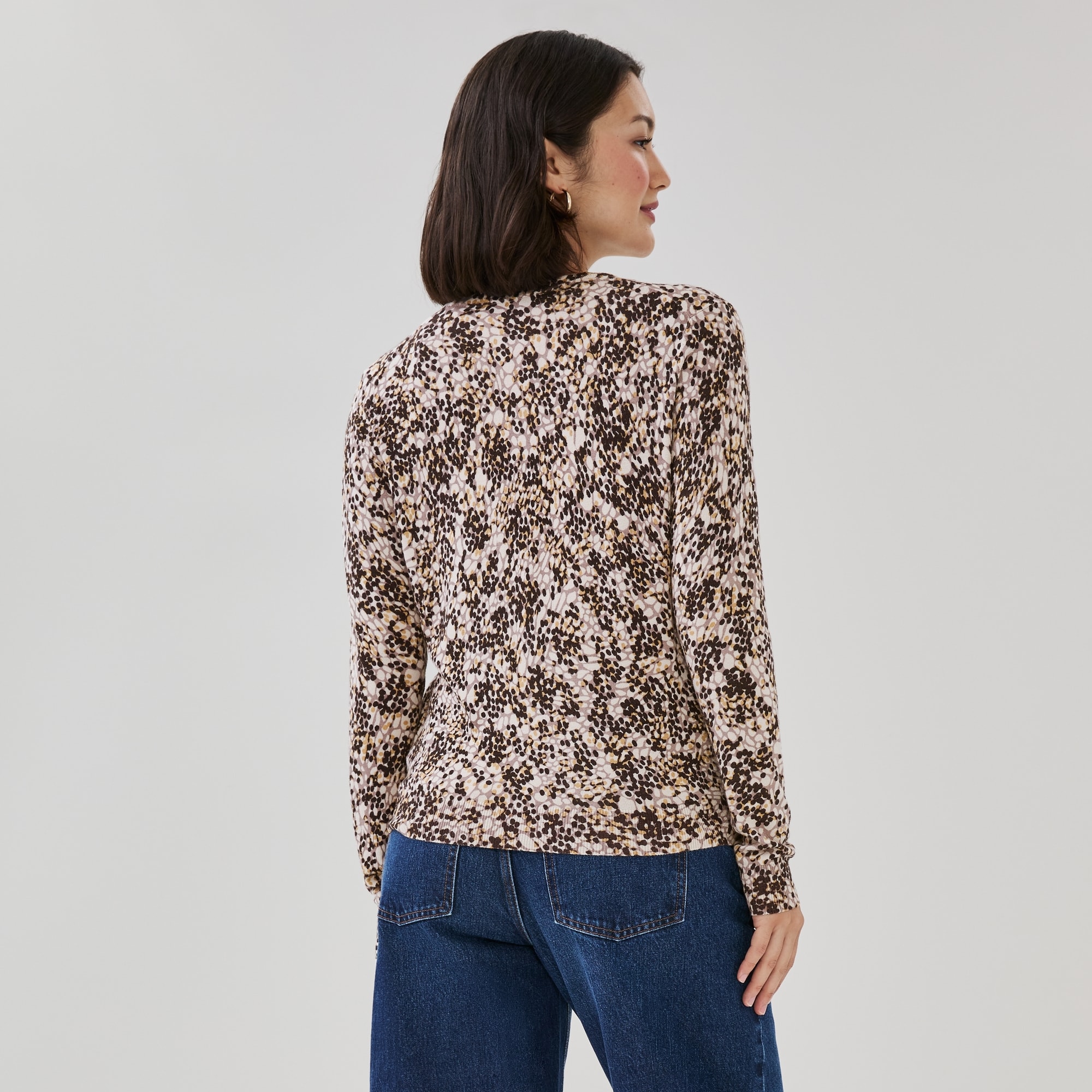 Cardigan imprimé