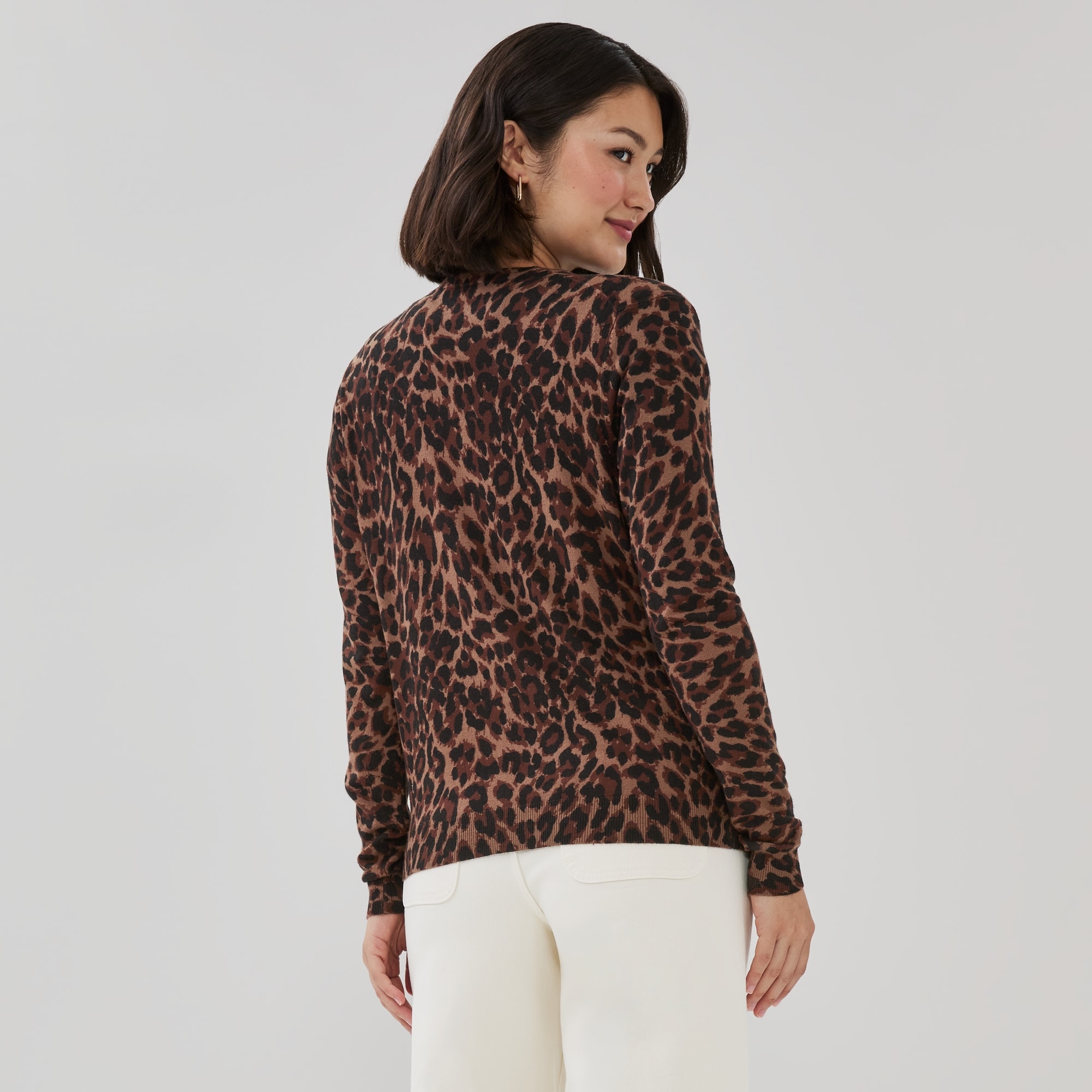 Printed Cardigan