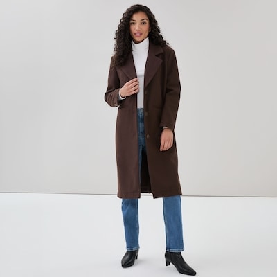 London Fog Trench Coat - Brown