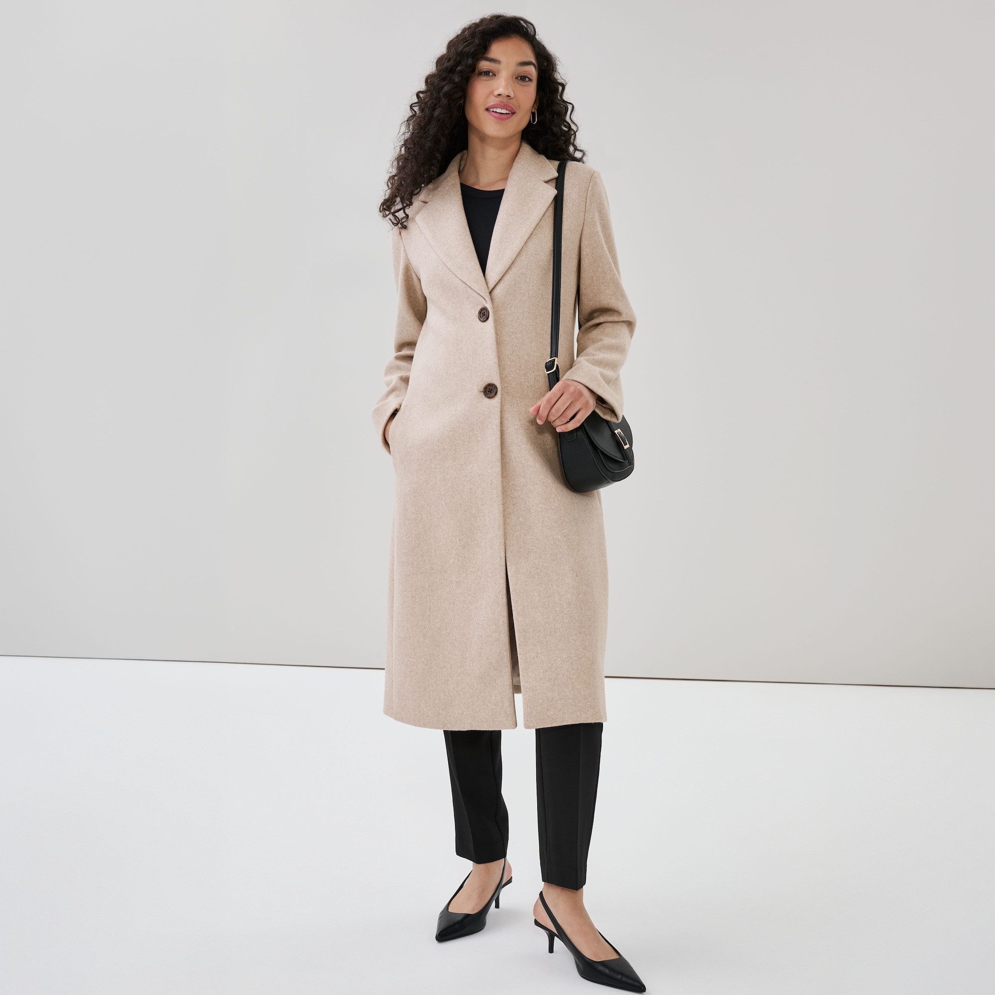 London Fog Trench Coat in Dusty Taupe MIx from Joe Fresh