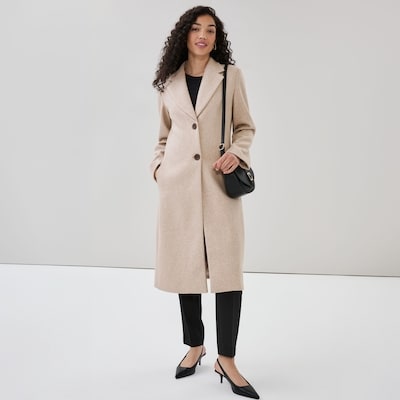 London Fog Trench Coat - Dusty Taupe MIx