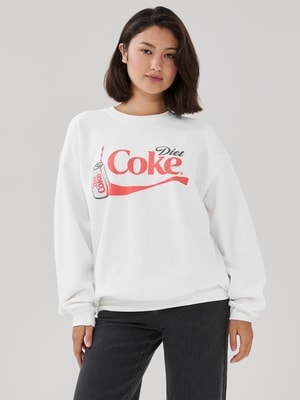 Joe Fresh Chandail en molleton imprimé Coke Diète Coca-Cola 1 ea, 39,00 $/1ch