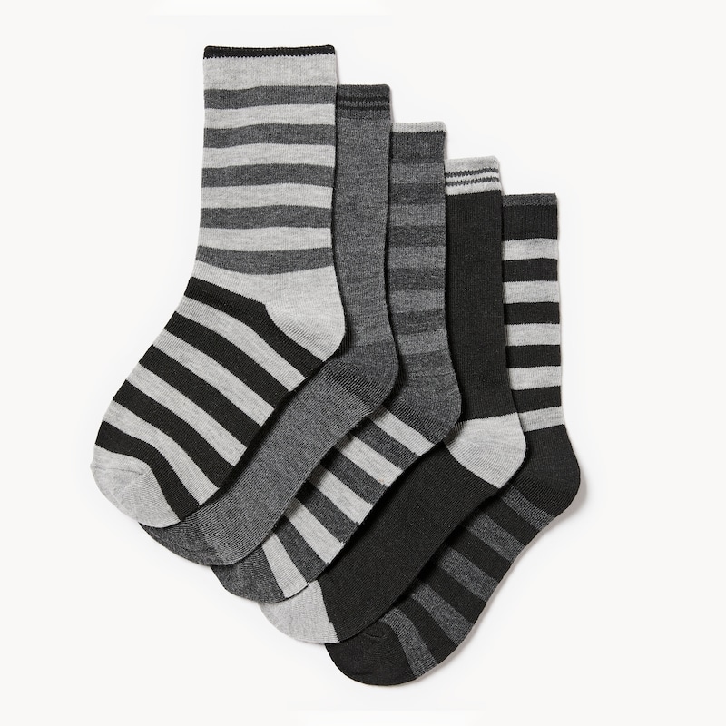 Kid Boys' 5-Pack Crew Socks